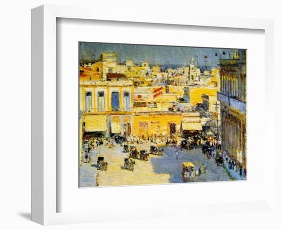 Havana, Cuba, 1895-Childe Hassam-Framed Giclee Print