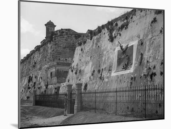 Havana, Cuba, Execution Wall in Cabanas-null-Mounted Photo