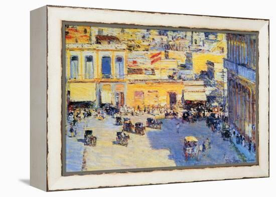 Havana, Cuba-Childe Hassam-Framed Stretched Canvas