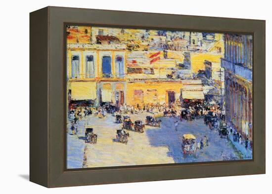 Havana, Cuba-Childe Hassam-Framed Stretched Canvas