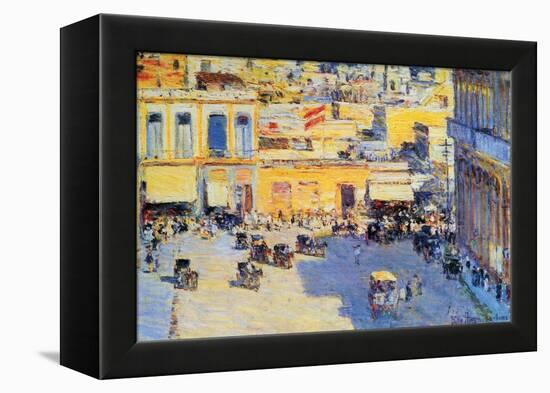 Havana, Cuba-Childe Hassam-Framed Stretched Canvas