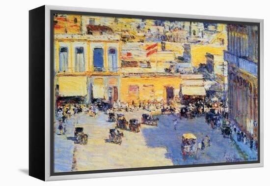 Havana, Cuba-Childe Hassam-Framed Stretched Canvas