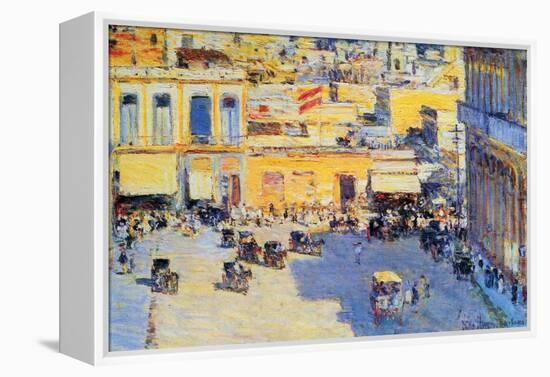 Havana, Cuba-Childe Hassam-Framed Stretched Canvas