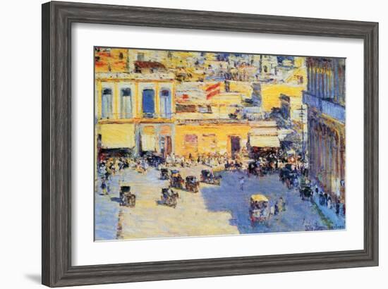 Havana, Cuba-Childe Hassam-Framed Art Print