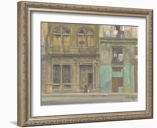 Havana House Front, 2010-Julian Barrow-Framed Giclee Print