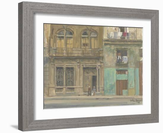 Havana House Front, 2010-Julian Barrow-Framed Giclee Print