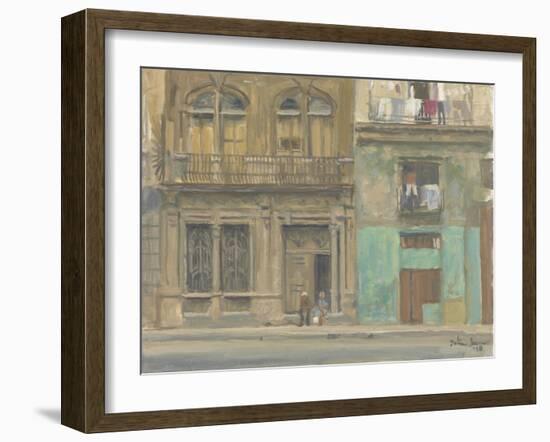 Havana House Front, 2010-Julian Barrow-Framed Giclee Print