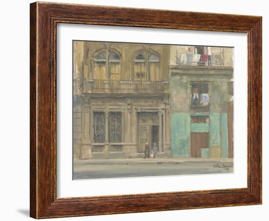 Havana House Front, 2010-Julian Barrow-Framed Giclee Print