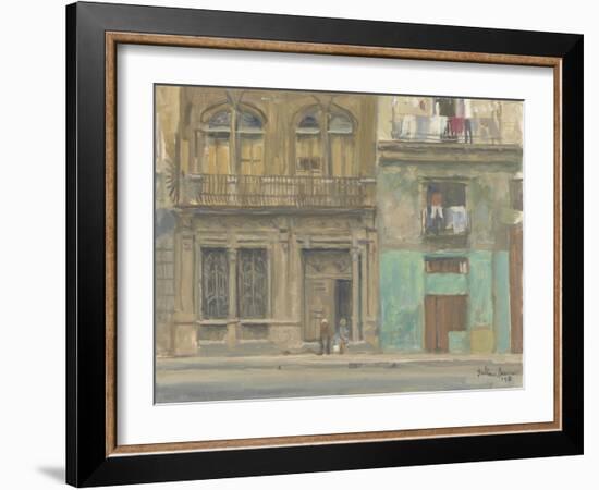 Havana House Front, 2010-Julian Barrow-Framed Giclee Print