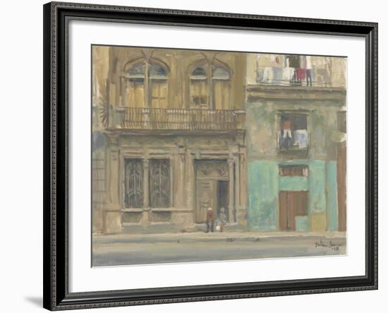 Havana House Front, 2010-Julian Barrow-Framed Giclee Print