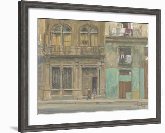 Havana House Front, 2010-Julian Barrow-Framed Giclee Print