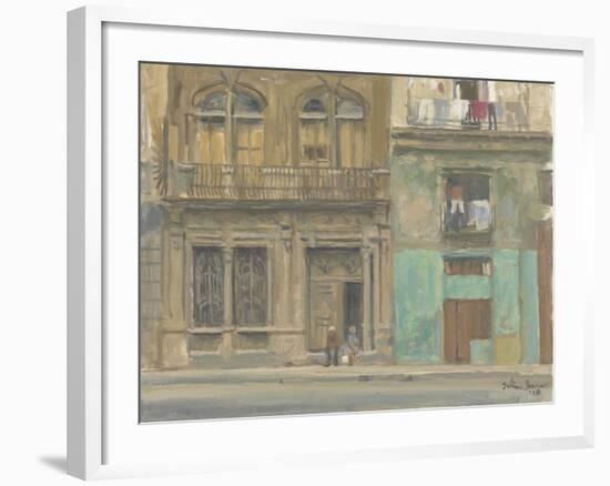 Havana House Front, 2010-Julian Barrow-Framed Giclee Print