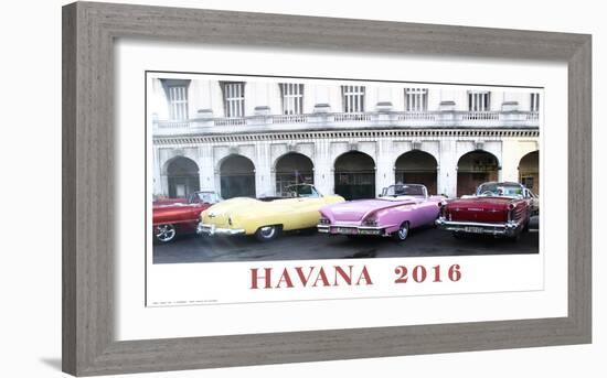 Havana I, 2016-K^ Lowenkron-Framed Art Print