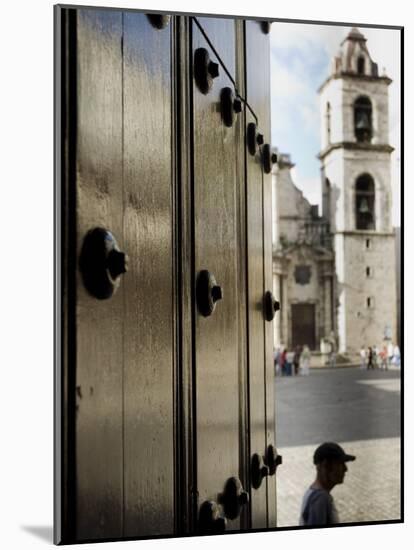 Havana, Plaza De La Catedral, Havana, Cuba-Paul Harris-Mounted Photographic Print
