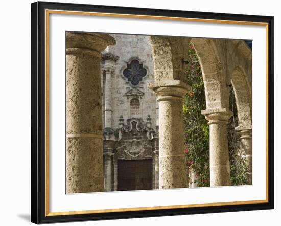 Havana, Plaza De La Catedral, Havana, Cuba-Paul Harris-Framed Photographic Print