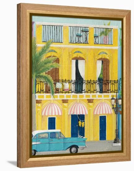 Havana V-Elyse DeNeige-Framed Stretched Canvas