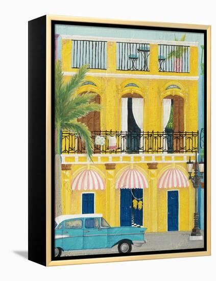 Havana V-Elyse DeNeige-Framed Stretched Canvas