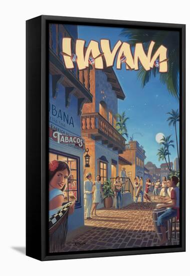 Havana-Kerne Erickson-Framed Stretched Canvas