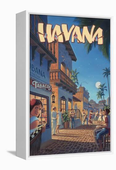 Havana-Kerne Erickson-Framed Stretched Canvas