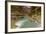 Havasu Creek. Mineral Colored Water. Grand Canyon. Arizona. USA-Tom Norring-Framed Photographic Print