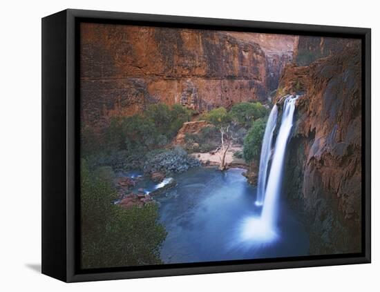 Havasu Falls, Grand Canyon, Arizona, USA-Charles Gurche-Framed Premier Image Canvas