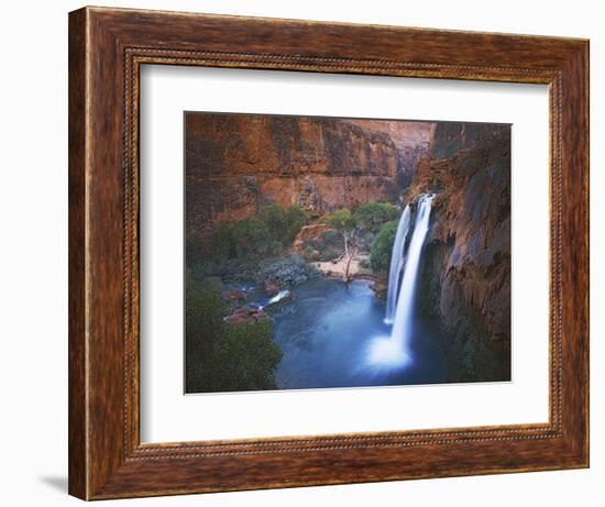 Havasu Falls, Grand Canyon, Arizona, USA-Charles Gurche-Framed Photographic Print