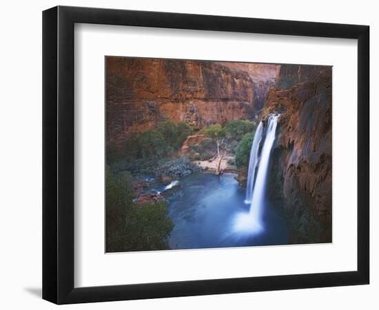 Havasu Falls, Grand Canyon, Arizona, USA-Charles Gurche-Framed Photographic Print