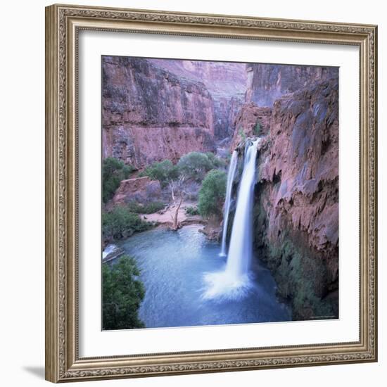 Havasu Falls, Grand Canyon, United States of America (U.S.A.), North America-Tony Gervis-Framed Photographic Print