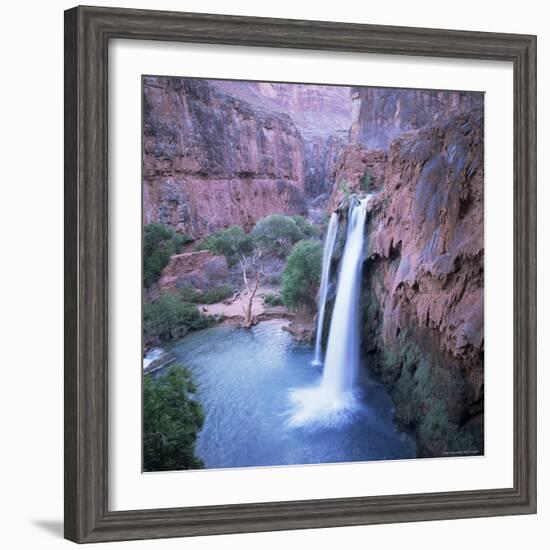 Havasu Falls, Grand Canyon, United States of America (U.S.A.), North America-Tony Gervis-Framed Photographic Print