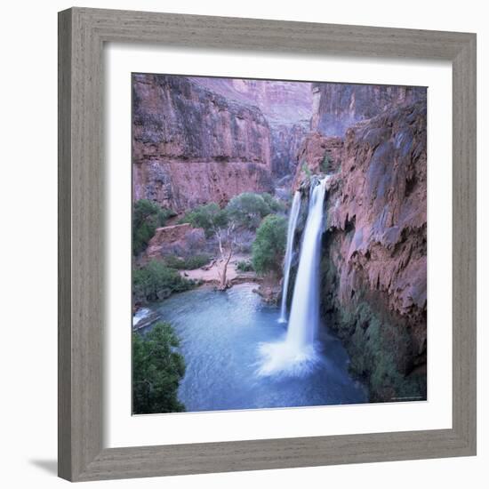 Havasu Falls, Grand Canyon, United States of America (U.S.A.), North America-Tony Gervis-Framed Photographic Print