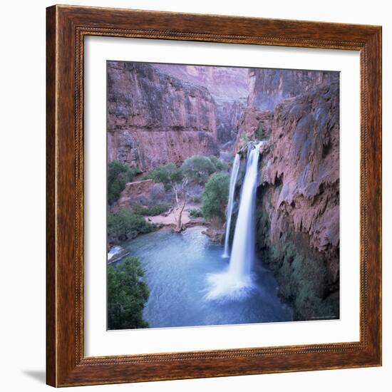 Havasu Falls, Grand Canyon, United States of America (U.S.A.), North America-Tony Gervis-Framed Photographic Print