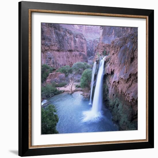 Havasu Falls, Grand Canyon, United States of America (U.S.A.), North America-Tony Gervis-Framed Photographic Print