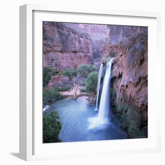 Havasu Falls, Grand Canyon, United States of America (U.S.A.), North America-Tony Gervis-Framed Photographic Print