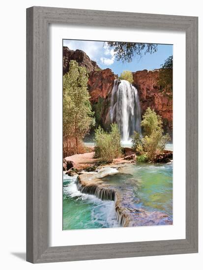 Havasu Falls IV-Larry Malvin-Framed Photographic Print