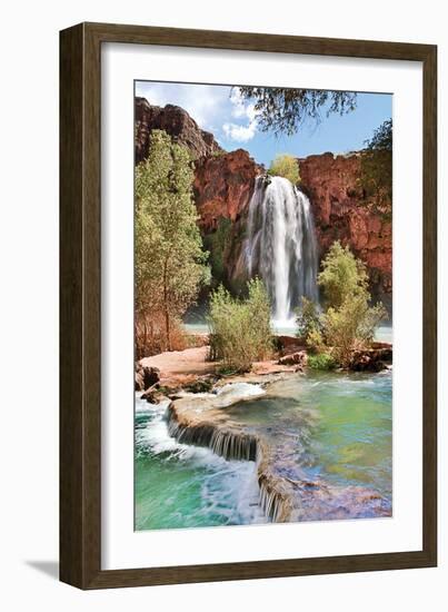 Havasu Falls IV-Larry Malvin-Framed Photographic Print