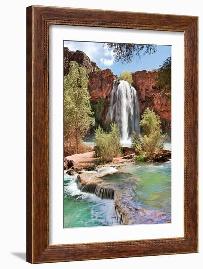 Havasu Falls IV-Larry Malvin-Framed Photographic Print