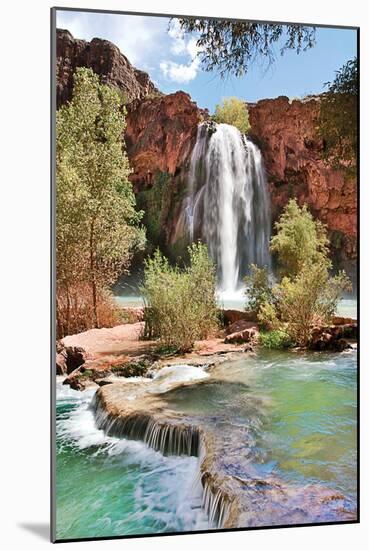 Havasu Falls IV-Larry Malvin-Mounted Photographic Print