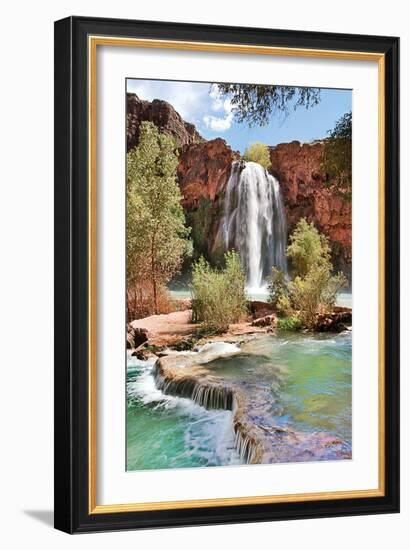 Havasu Falls IV-Larry Malvin-Framed Photographic Print