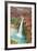 Havasu Waterfall on the Havasupai Reservation in Arizona, USA-Chuck Haney-Framed Photographic Print