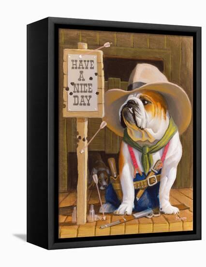 Have A Nice Day-Bryan Moon-Framed Stretched Canvas