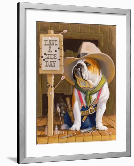 Have A Nice Day-Bryan Moon-Framed Premium Giclee Print