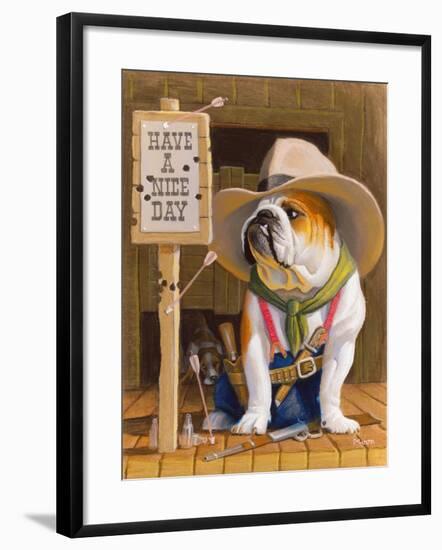 Have A Nice Day-Bryan Moon-Framed Premium Giclee Print
