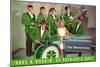 Have a Rockin St. Patricks Day, School Rock Band-null-Mounted Art Print