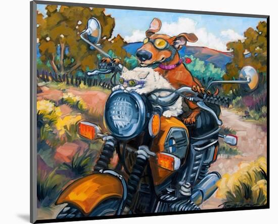 Have Dog Will Travel-Connie R. Townsend-Mounted Art Print