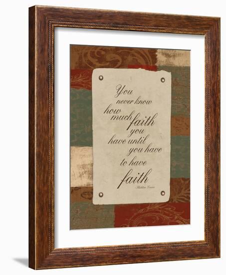 Have Faith-Jace Grey-Framed Art Print