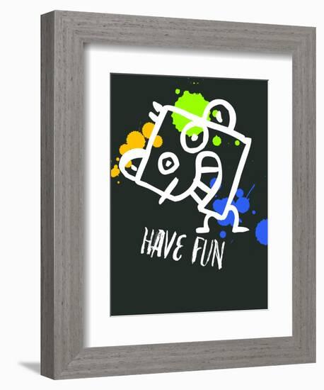 Have Fun 2-Lina Lu-Framed Art Print