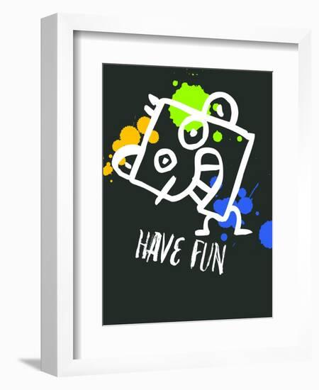 Have Fun 2-Lina Lu-Framed Art Print