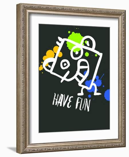 Have Fun 2-Lina Lu-Framed Art Print