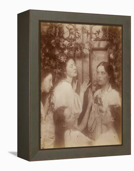 Have We Not Heard the Bridegroom Is So Sweet, August 1874-Julia Margaret Cameron-Framed Premier Image Canvas