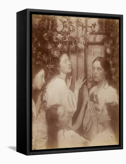 Have We Not Heard the Bridegroom Is So Sweet, August 1874-Julia Margaret Cameron-Framed Premier Image Canvas